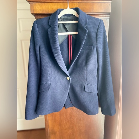 Zara Jackets & Blazers - ✨Zara✨Kate Navy Blazer